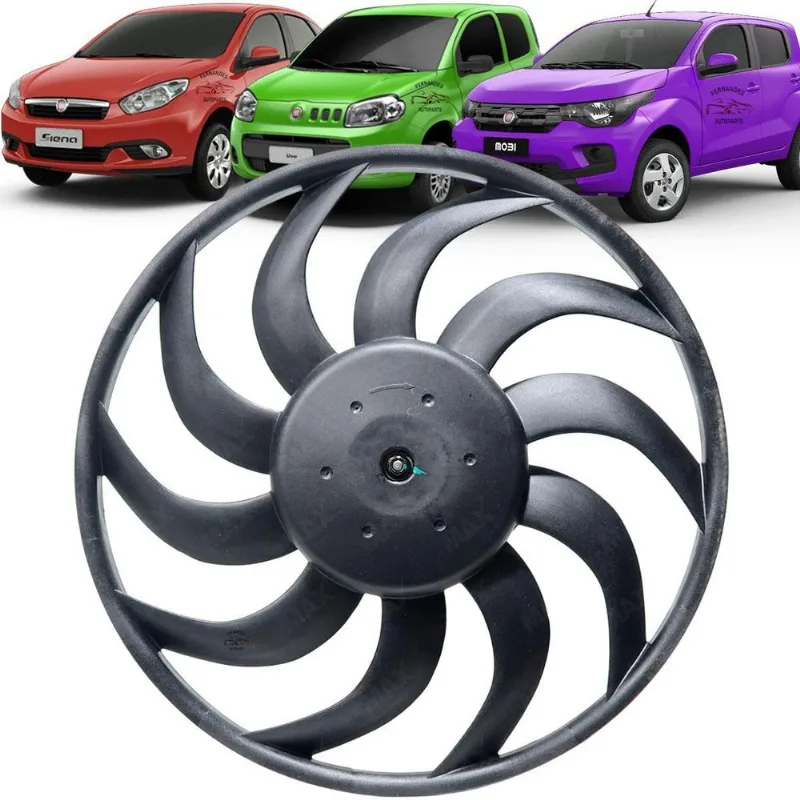 Eletroventilador Radiador Mobi Grand Siena Palio Uno Fiorino