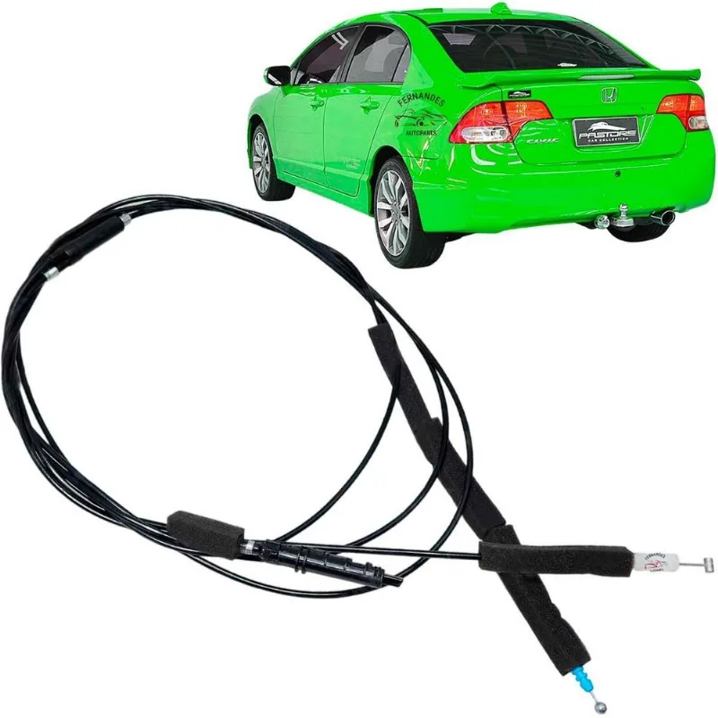 Cabo Abertura Porta Malas Tanque Honda Civic 2009