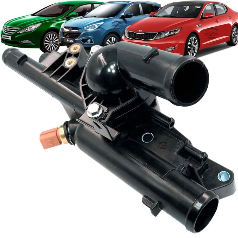 Carcaça Válvula Termostática Hyundai Sonata Ix35 Kia Optima