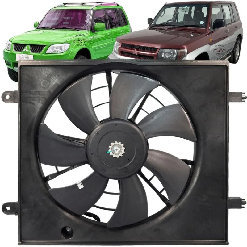 Ventoinha Ld Direito Radiador Mitsubishi Pajero Io Tr4 99/15