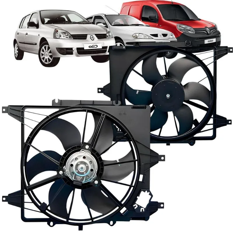 Ventoinha Eletroventilador Clio Logan Megane Scenic Symbol