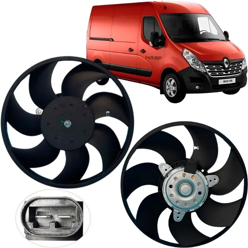 Ventoinha Menor Radiador Renault Master 2.3 2015