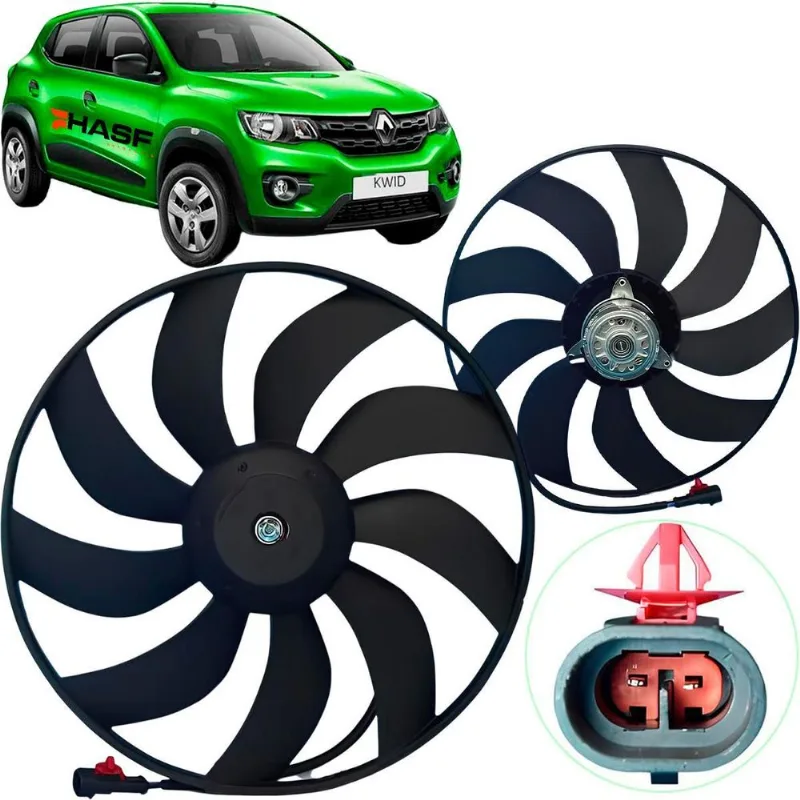 Ventoinha Radiador Renault Kwid 1.0 2021