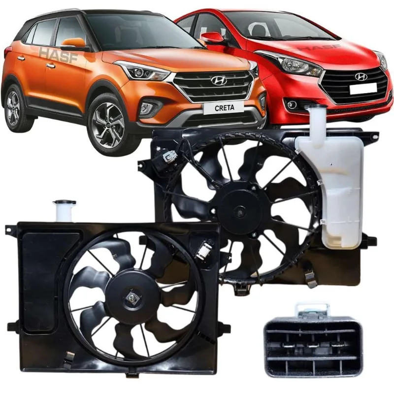 Eletroventilador Creta Hb20 Elantra I30 2017 C/resistencia