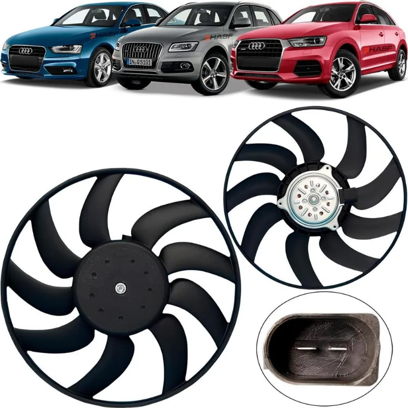 Ventoinha Grande Radiador Audi A4 A5 A6 Q3 Q5 Tfsi 2.0 3.0