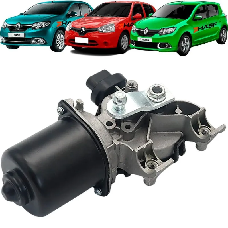 Motor Limpador Parabrisa Diant Renault Logan Clio Sandero