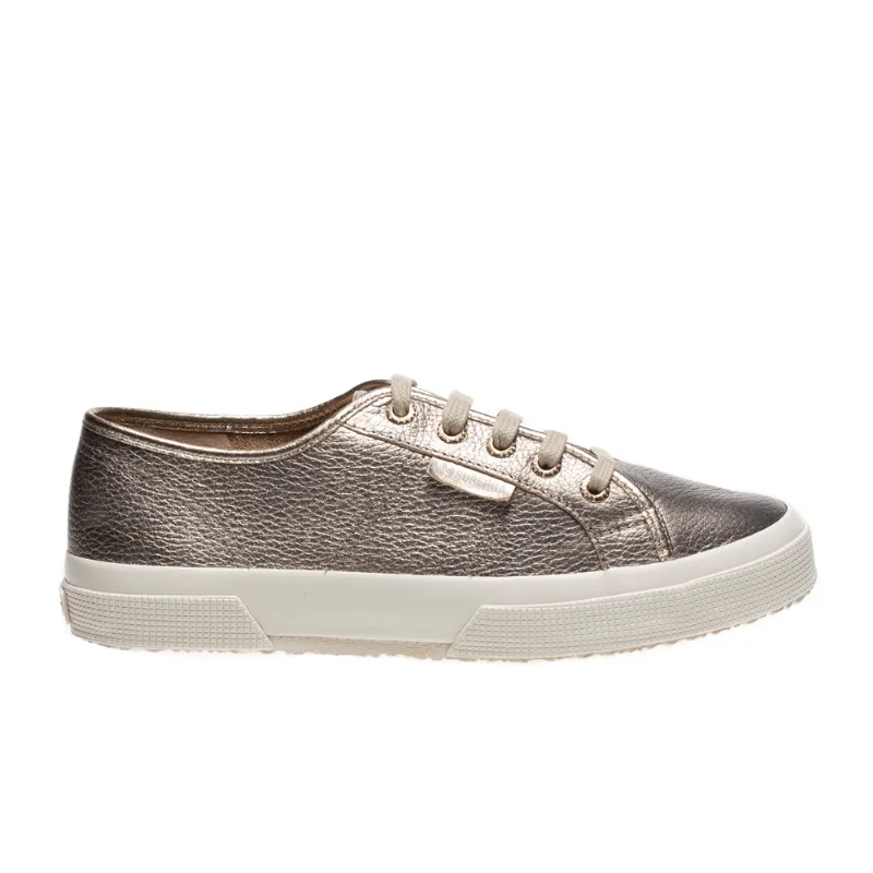 Tênis Superga 2750 Leather Metallic Champagne SN10000148C.38