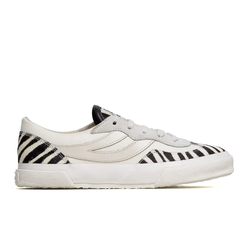 Tênis Superga 2750 Revolley Animal Leather Zebra SN10000193Z.35