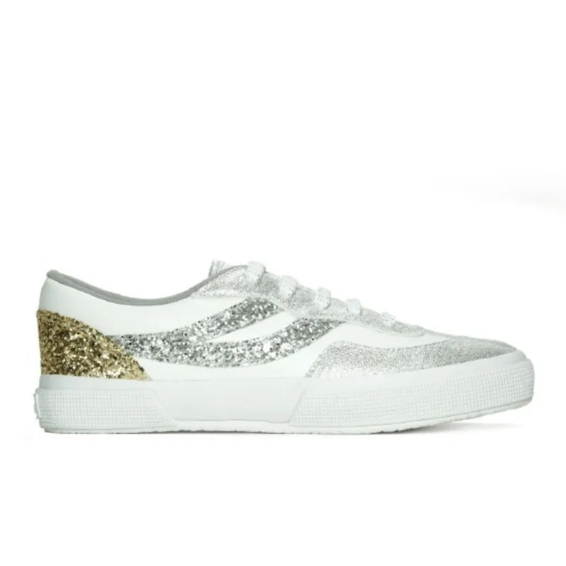 Tênis Superga 2750 Revolley Shinning Sports Cobre/Silver SN10000256CS.35