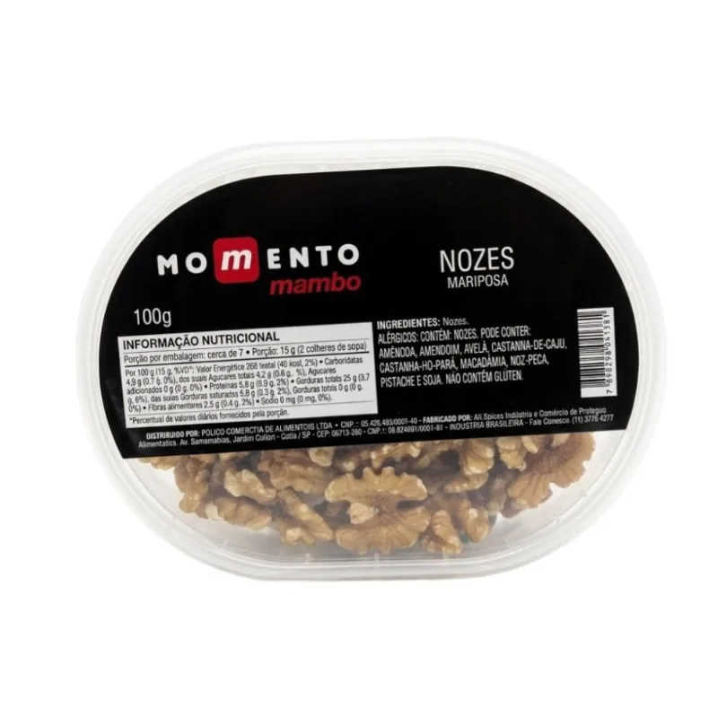Nozes Mariposa Momento Mambo 100g