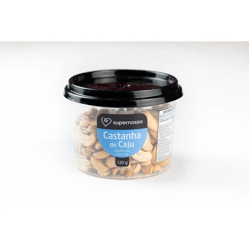 Castanha de Caju Quebrada Supernosso 120g