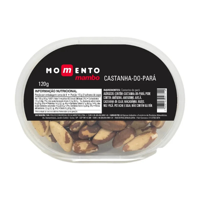 Castanha-do-Pará Momento Mambo 120g