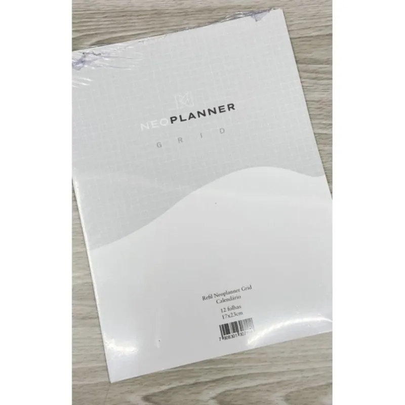 Refil Neoplanner Grid - Calendário - Não Disponível - Papelaria