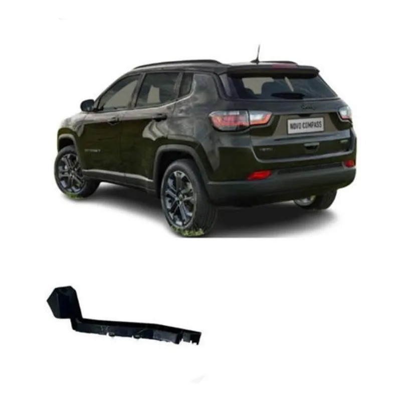 Guia Parachoque Traseiro Jeep Compass 2016 A 2020 Esquerdo