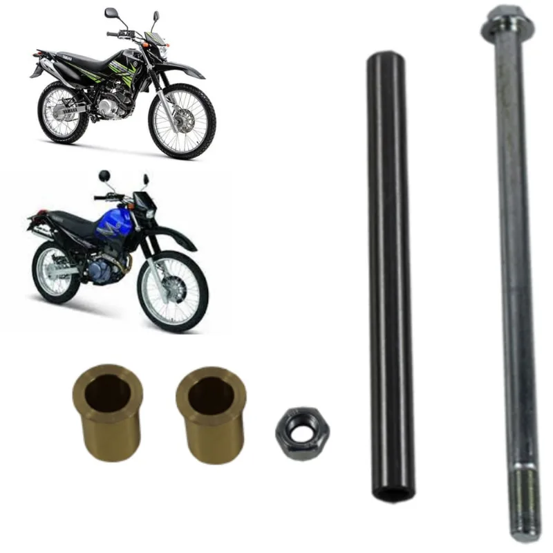 Eixo balança completo bucha ferro xtz 125 2003 A 2016/ XT225
