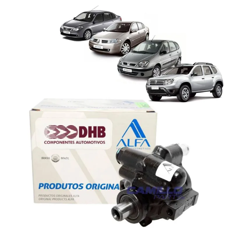 Bomba HD dhb renault duster/logan/sandero 1.6/8-16V c. ar/megane/scenic 1.6/8-16V c/ ar 07-13/SYMBOL- sem polia - dl