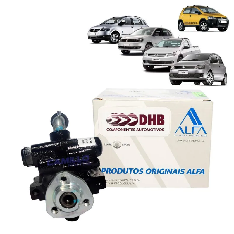 Bomba Direção Hidráulica Gol Fox Voyage Crossfox Bora Polo