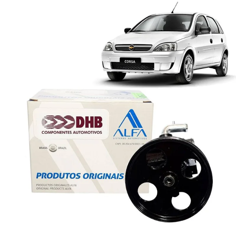 Bomba HD dhb meriva 2002... todas/montana 2003 A 2006/NOVO corsa 2002 A 2005 - com polia 5 pk - dl