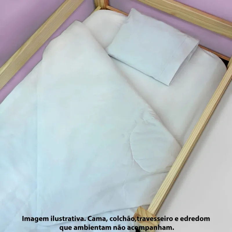 Jogo de lençol para Mini Cama 100% Algodão - Casatema