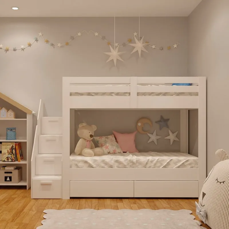 Beliche Infantil Star Plus com 2 Gavetas Branco - Casatema