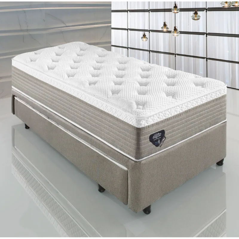 Bicama Box Energy Prime com Cama Auxiliar 88x188x64 - Cinza