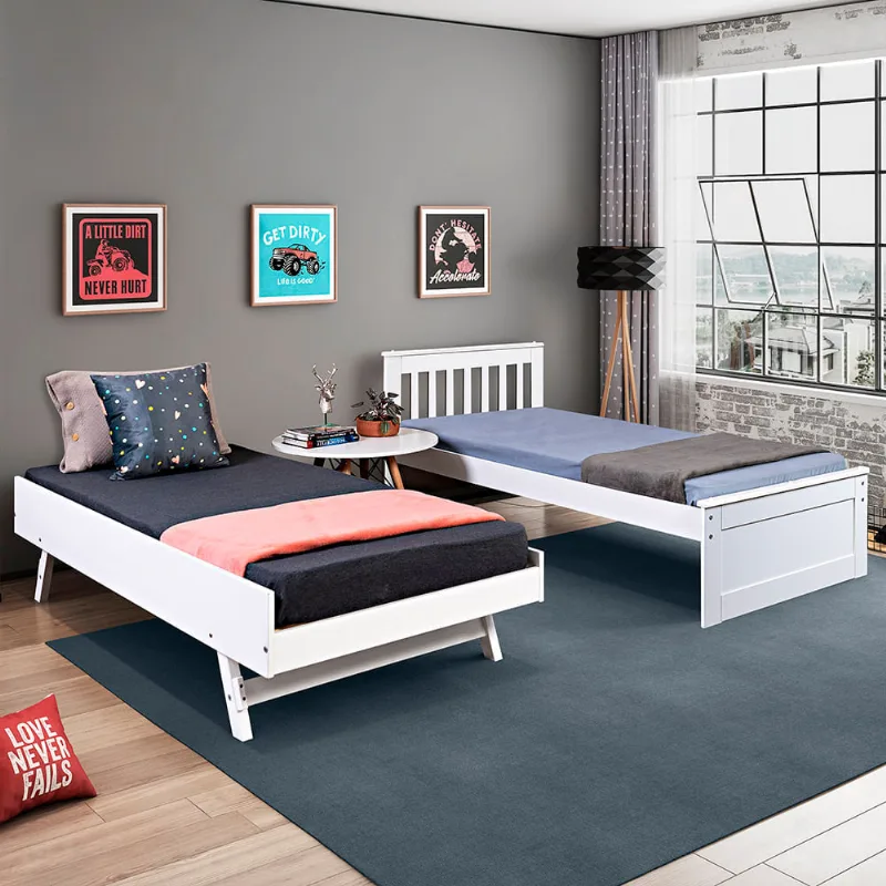 Bicama Juvenil Exclusive/Prime Lift com Pés Retráteis Branco - Casatema