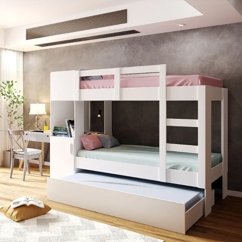 Treliche Juvenil Star Max com Baú e 1 Porta Branco - Casatema