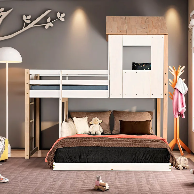 Beliche Casal Montessoriano Family Natural/Branco - Casatema