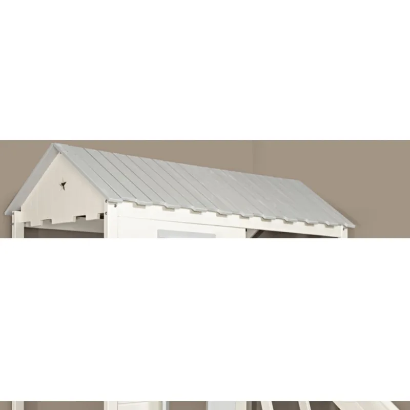 Kit Telhado Club House Premium Branco/Cinza - Casatema