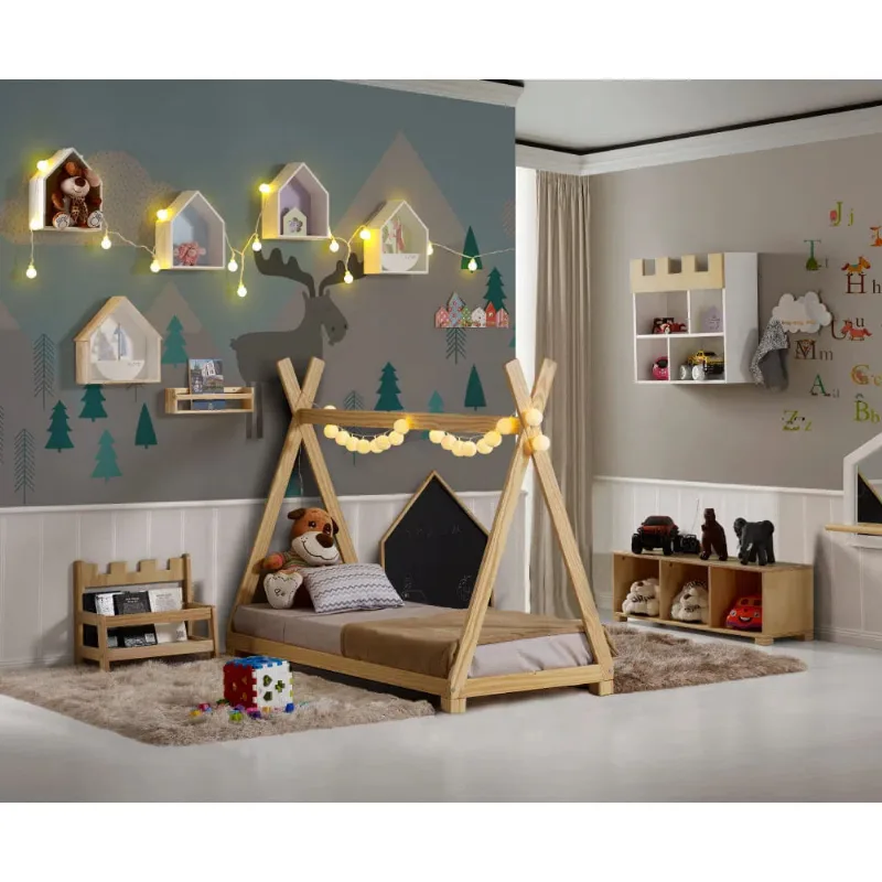 Mini Cama Montessoriano Soninho com Colchão Natural - Casatema