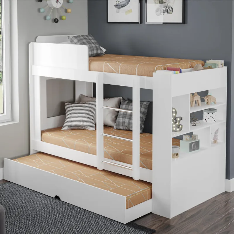 Treliche Juvenil Smart com 6 Nichos - Branco