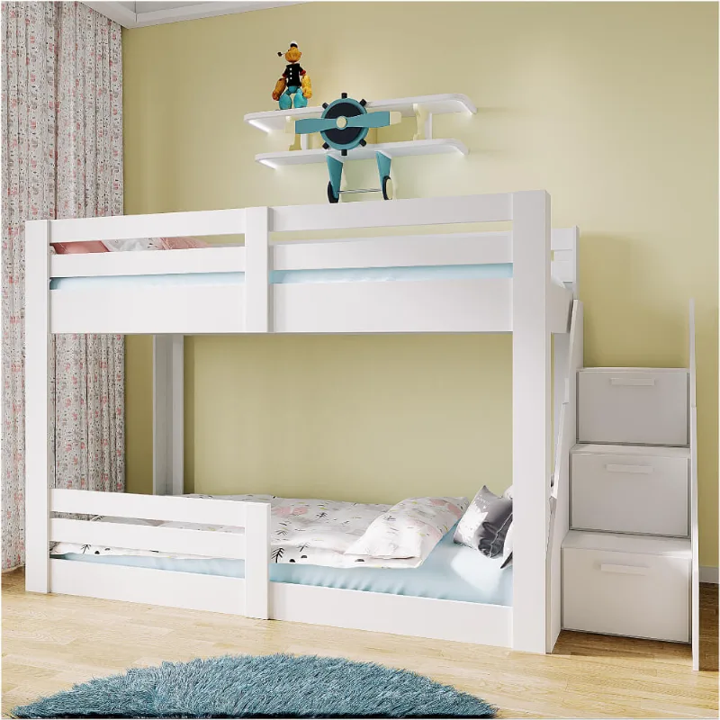 Beliche Montessoriano Star Plus com Grade Branco - Casatema