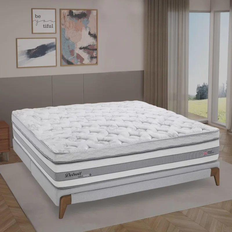 Cama Queen Cairo Herval 15x158x198cm Herval Cinza Claro - Não Disponível