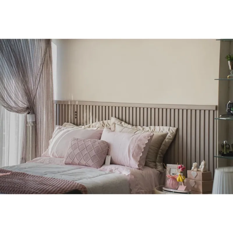 Ripas para Cabeceira de Cama Casal/Queen/King 240cm Casablanca - Não Disponível - Móveis