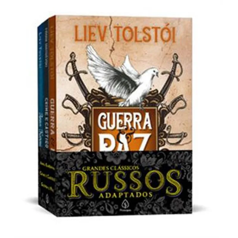 Livro Grandes Clássicos Russos Adaptados Kit Com 3 Livros Princ Ipis Ciranda (MP)