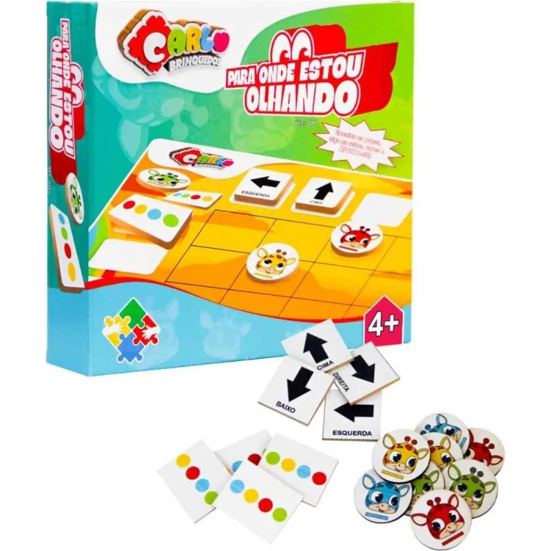 Jogo Educativo para ONDE Estou Olhando