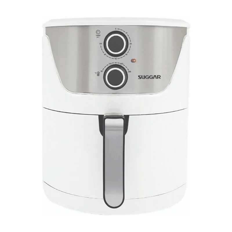 Airfryer Fritadeira Lightfry Branca Em Inox 4L 220V Suggar - Suggar