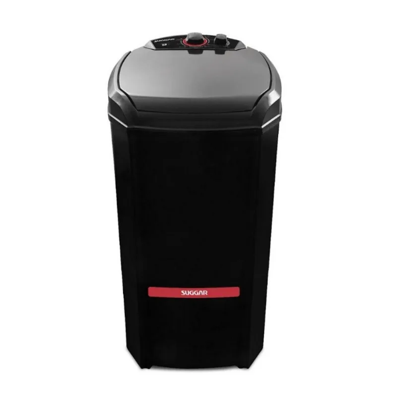 Lavadora 13kg Lc1322pt 6 Programas 470w Suggar Preto 220v 220V