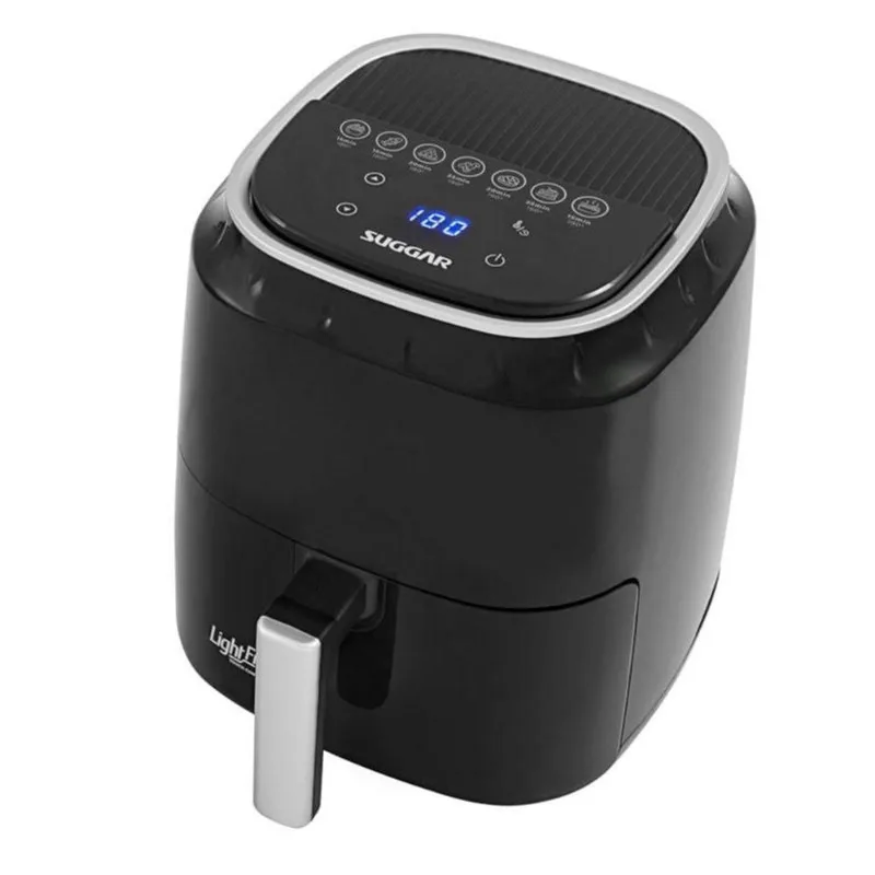 Fritadeira Light Fry Touch Control 4 Litros Preta Suggar 220V - Suggar