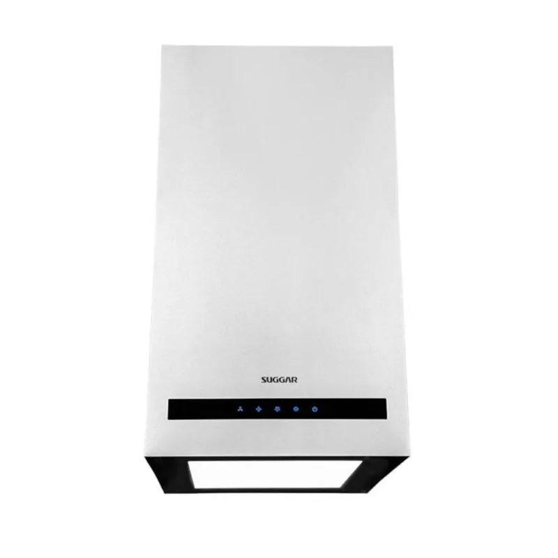 Coifa Suggar Ilha Quadrada Opala Led Inox 110V - Suggar