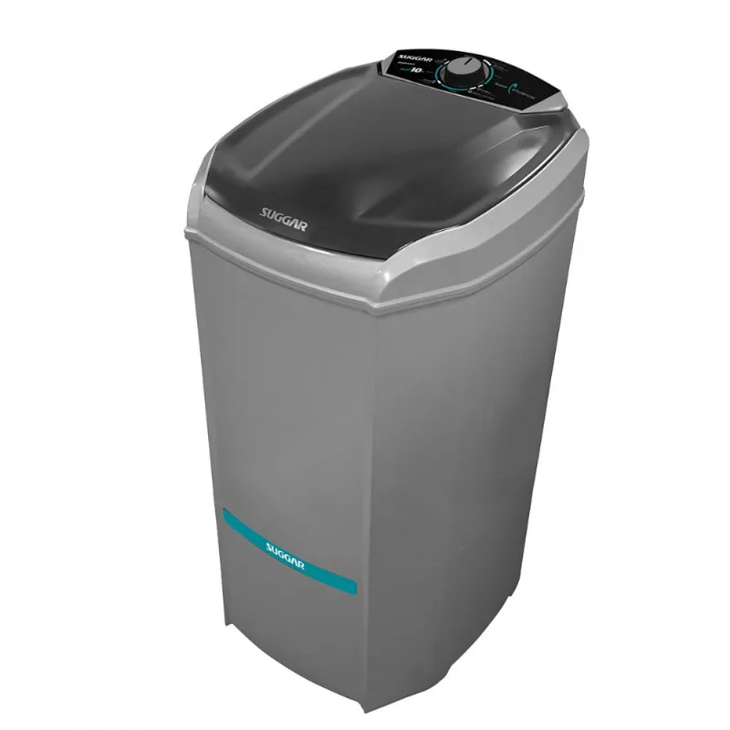 Lavadora de Roupas LE1021BR Lavamax New Eco 10kg Suggar Prata / 220v - Suggar