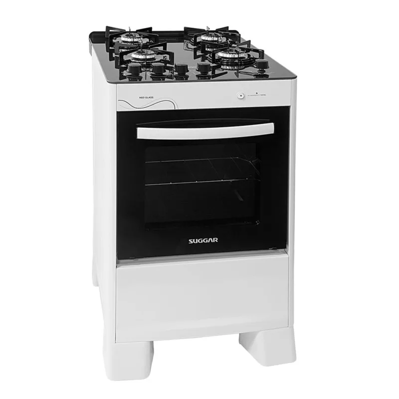 Fogão de Piso Neo Glass 4 Bocas Suggar - Suggar - Eletrodomésticos