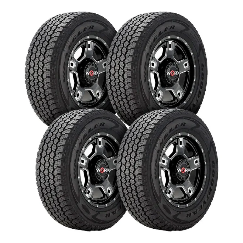 Kit 4 Pneus Aro 19 Goodyear 255/65R19 Wrangler All Terrain Adventure114H - GOODYEAR
