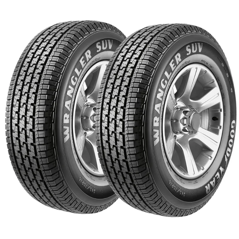 Kit 2 Pneus Aro 17 Goodyear 225/60R17 Wrangler Suv 103H