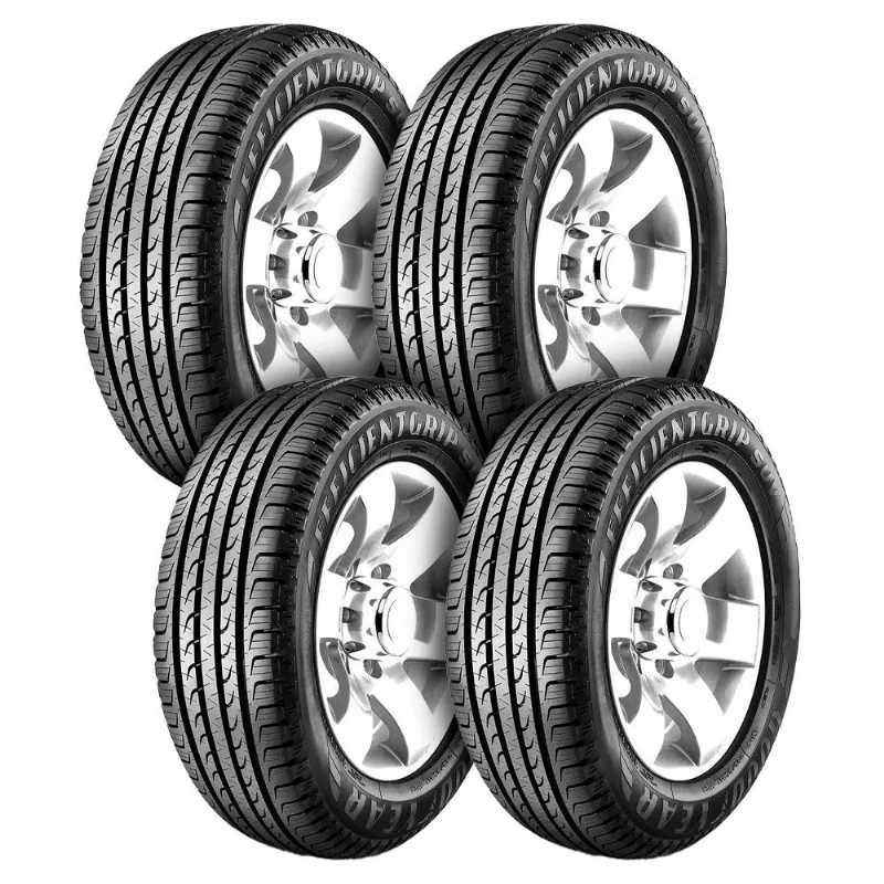 Kit 4 Pneus Aro 18 Goodyear 225/60R18 Efficientgrip Suv 100V - GOODYEAR