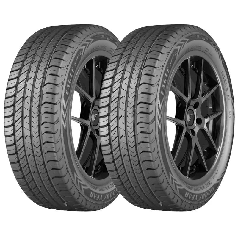 Kit 2 Pneu Aro 17 Goodyear 215/50R17 Eagle Sport 2 91V Sl - GOODYEAR