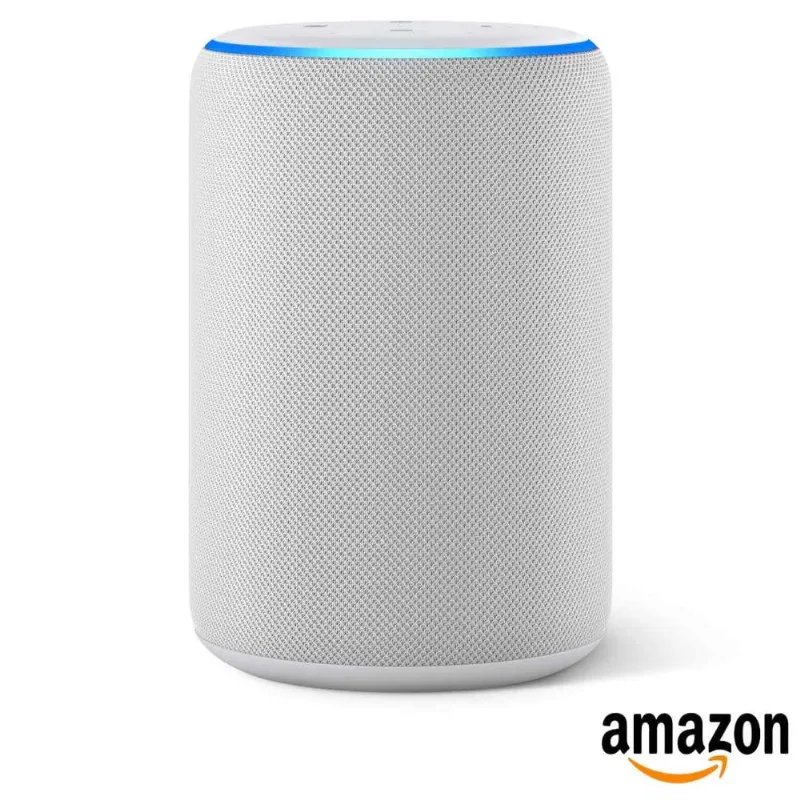 Smart Speaker Amazon Com Alexa Branco - Echo