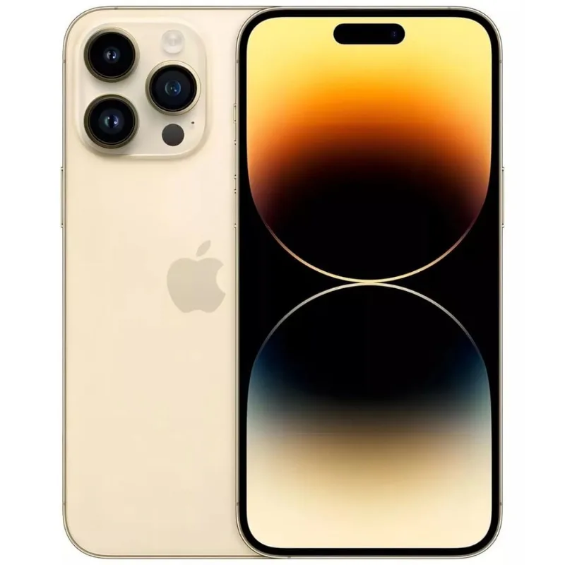 Usado: Iphone 14 Pro Max 128 Gb Ouro - Excelente
