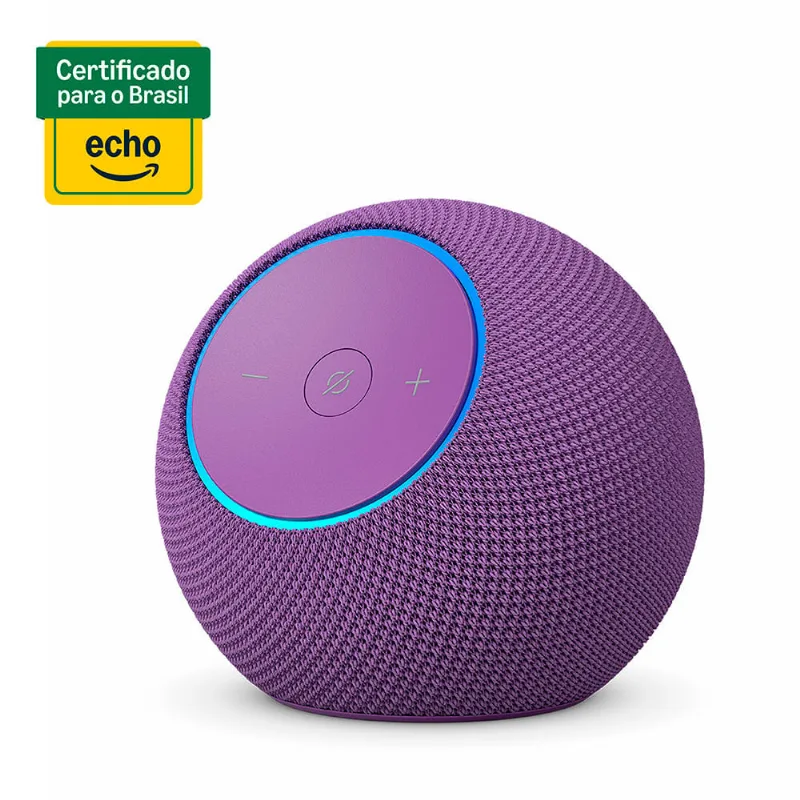 Echo Dot Max (2025) Smart Speaker com Alexa Amazon Roxo Bivolt