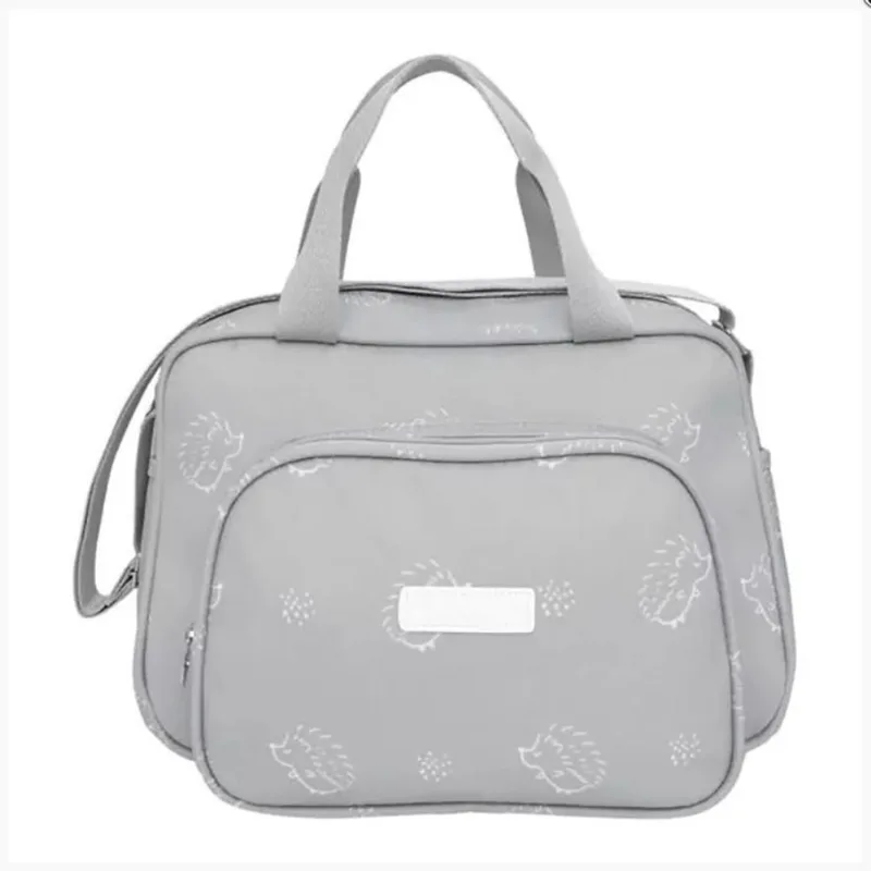 Bolsa De Maternidade Pirulitando Baby Média Fofinho Cinza